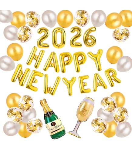 Amazon | 新年 パーティーグッズ 装飾 newyearパーティー 飾り付け
